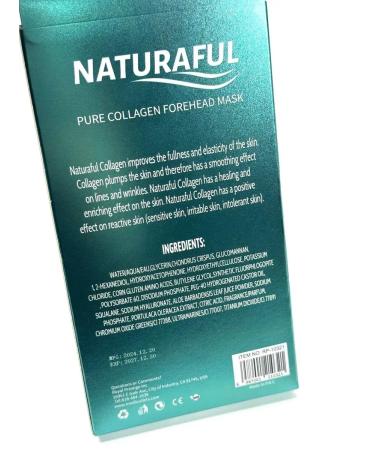 Alika1 Self -soluble collagen face mask and forehead 6 pcs - Buy Online on GoSupps.com