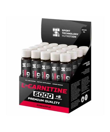 Sports technologies L-carnitine L-carnitine 6000 20 AMP Black Currant