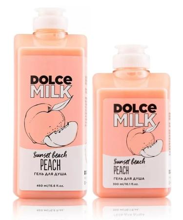DOLCE MILK Sunset Beuch Peach shower gel 460 ml - Buy Online on GoSupps.com