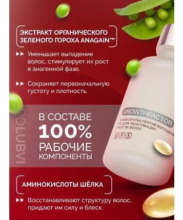 Eto PoLubVi Serum against falling out and for hair growth Growth Factor - Buy Online on GoSupps.com