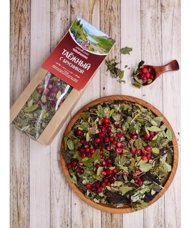 Wild Gathering Taiga tea drink with lingonberry 50g of herbal collection