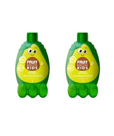 Fruit Monsters Children's Gel Pen 2 in 1 Avocado 400 ml 2 pcs