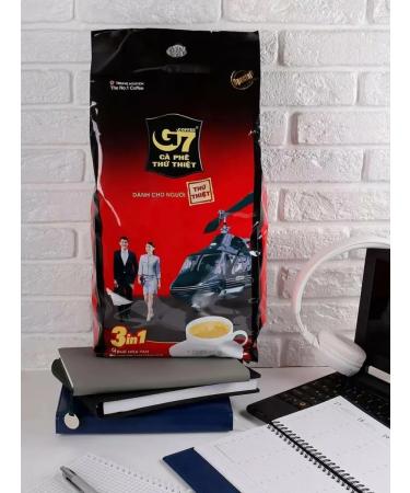 TRUNG NGUYEN Soluble coffee G7 3 in 1 100 bags - Buy Online on GoSupps.com