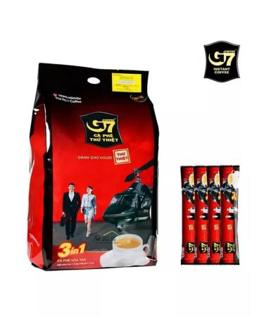 TRUNG NGUYEN Soluble coffee G7 3 in 1 100 bags - Buy Online on GoSupps.com