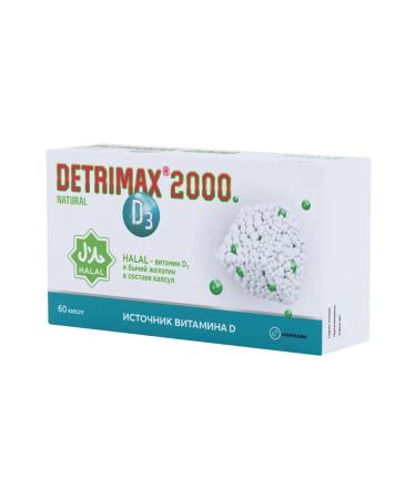 Detrimax Nechral capsules 150 mg 60 pcs