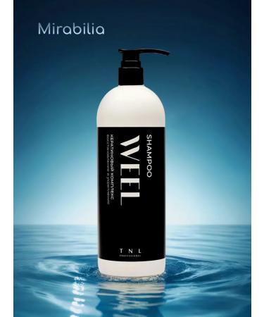 TNL PROFESSIONAL TNL Weel shampoo keratin for all types of hair 1000 ml - Buy Online on GoSupps.com