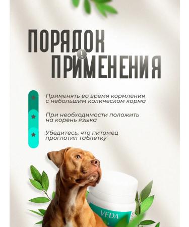VEDA Metastop phytooelite tablets for dogs and cats 50 pcs - Buy Online on GoSupps.com
