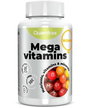 Quamtrax Nutrition Mega Vitamins Women Women Vitamins 60 tablets