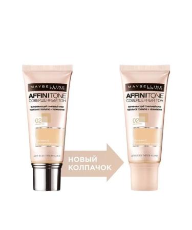 Maybelline New York Affinitone foundation tonal tone 02 - Buy Online on GoSupps.com