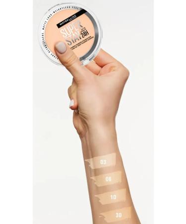 Maybelline New York Facial Powder Maybelline Superstay 24hr tone 03 - Buy Online on GoSupps.com