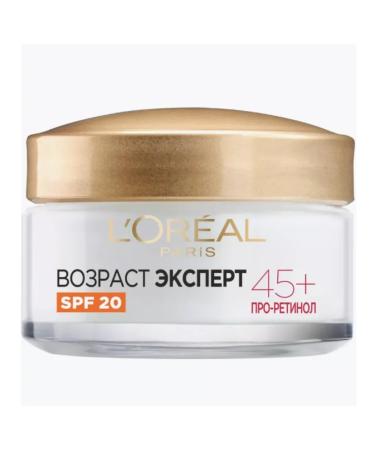 L'OREAL PARIS Daily cream age expert 45+ SPF 20 - Buy Online on GoSupps.com