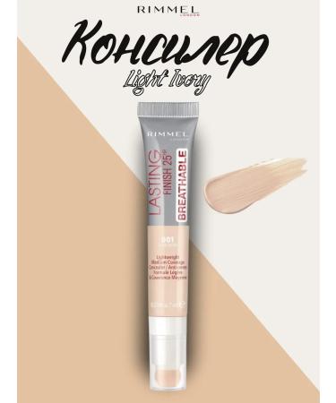 Rimmel Conceler Lasting Finish 25hr Breathable Light Ivory