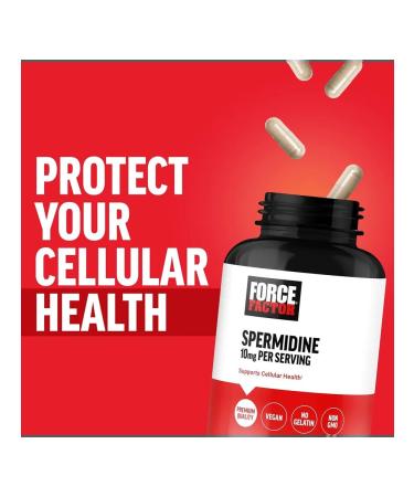 Force Factor Spermidine Spermidine antioxidant 5 mg 120 capsules - Buy Online on GoSupps.com