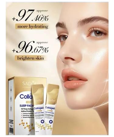 GOLDGRIM Cream mask Clot Probe for face anti -aging 4ml - Buy Online on GoSupps.com