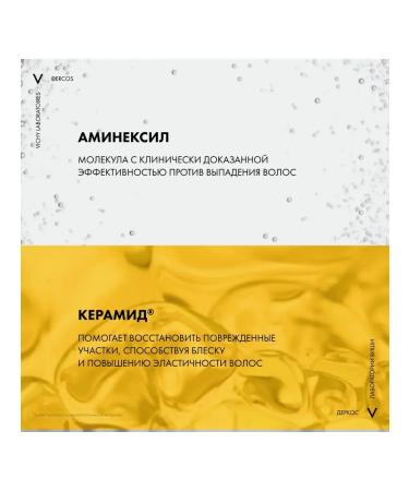 VICHY Toning strengthening air conditioning against hair loss - Buy Online on GoSupps.com