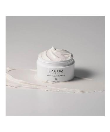 Lagom The exfoliating clay mask White Kaolin Mud - Buy Online on GoSupps.com