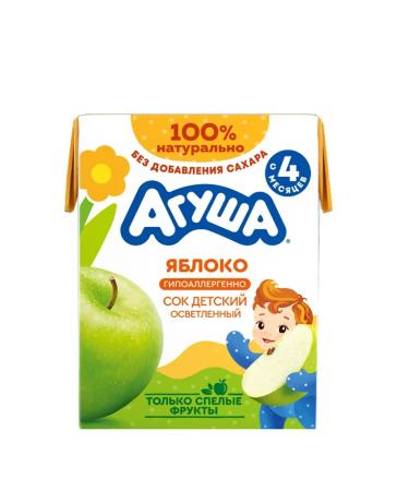Agusha Assorted COOs Children's apple + peach 6 x 0.2l - Buy Online on GoSupps.com