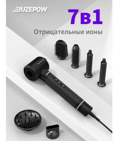 JUZEPOW Feng Styler spinning with nozzles and ions 7 in 1 - Buy Online on GoSupps.com