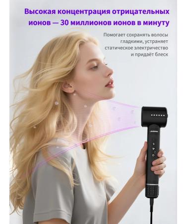 JUZEPOW Feng Styler spinning with nozzles and ions 7 in 1 - Buy Online on GoSupps.com