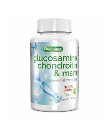 Quamtrax Nutrition Chondroprotector for joints glucosamine chondroitin 90 tab