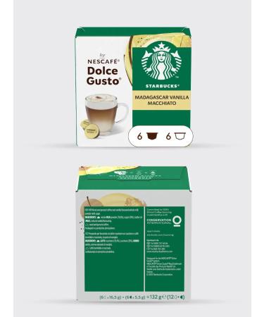 Nescafe Dolce Gusto Dolce Gusto Starbucks Vanilla Capsules Set - Buy Online on GoSupps.com