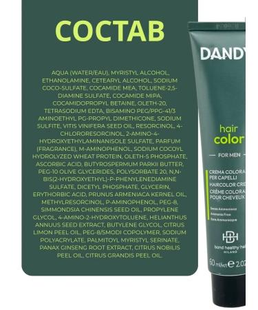 Dandy Hair Color No. 0.18 for men Cream-painting - Buy Online on GoSupps.com
