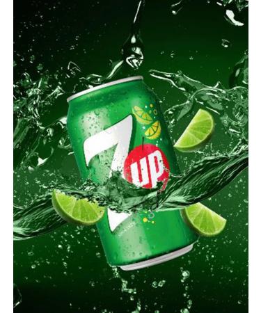 Shipped drink 7up Seven-up 4pcs x 300ml - Buy Online on GoSupps.com