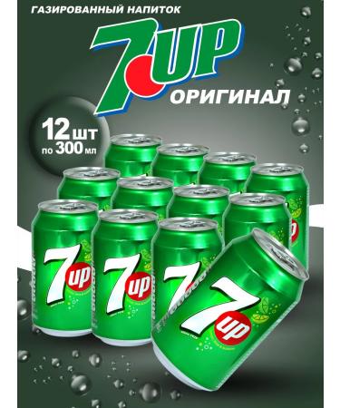 Shipped drink 7up Seven-up 12pc x 300ml