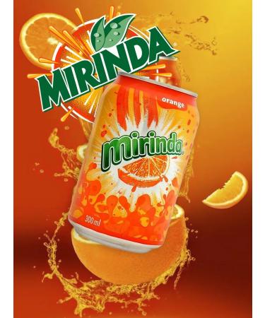 Shipped drink Mirinda 6pc x 300ml - Buy Online on GoSupps.com