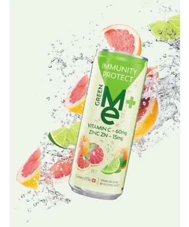 GreenMe Gas. GreenMi drink Plus Protect with vitamin C 0.33LX12pcs - Buy Online on GoSupps.com