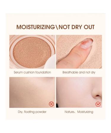 OTWOO BB-core for face-kushon tone 02 (natural)+sponge as a gift - Buy Online on GoSupps.com