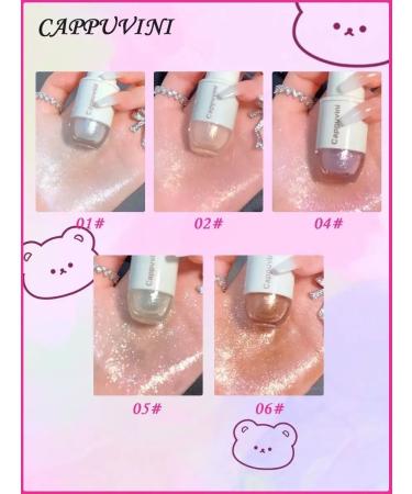 PrettyGirl Eye of eye shadows liquid shiny # 02 - Buy Online on GoSupps.com