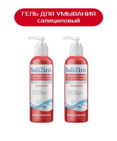 Salicinc Salizink washing gel for all skin types 200ml 2Up
