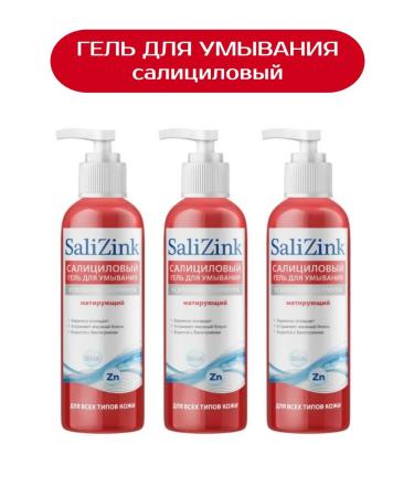 Salicinc Salizink washing gel for all skin types 200ml 3UP