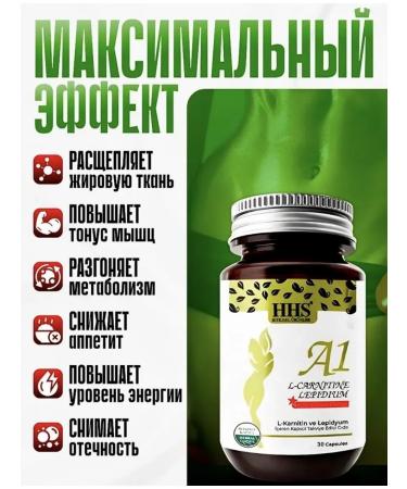 A1 for weight loss L-Carnitine 30 Capsules fat - Buy Online on GoSupps.com
