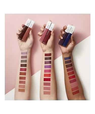 Maybelline New York Matte lipstick Super STAY MATTE Ink 65 SEDUCTRESS - Buy Online on GoSupps.com