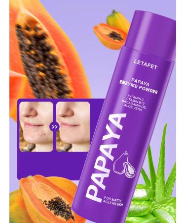 LETAFET Enzyme powder for face and body with vitamin C 120ml - Buy Online on GoSupps.com