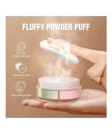 OTWOO Tricolor scattered powder tone 01 (sky) 9g. + Sponge - Buy Online on GoSupps.com