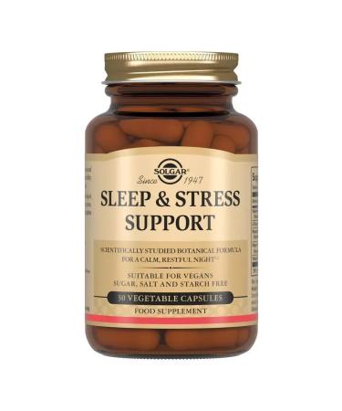 SOLGAR Sleep and night stress control 30 capsules