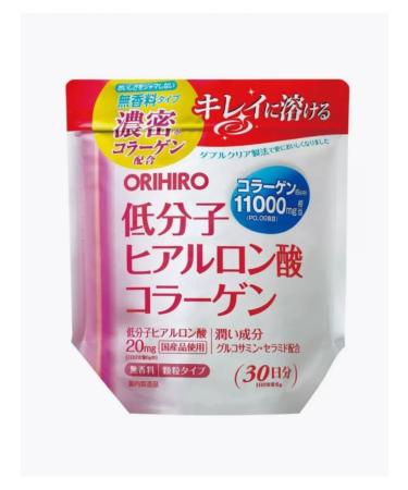 Orihiro Collagen and hyaluronic acid 180g for skin hair