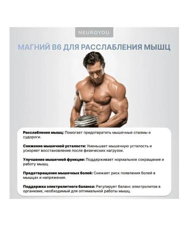 NEUROYOU Magnesium citrate with vitamin B6 400 mg - Buy Online on GoSupps.com