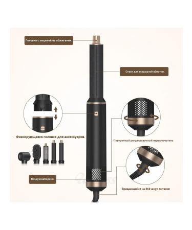 Professional hair dryer 5 in 1 - Buy Online on GoSupps.com