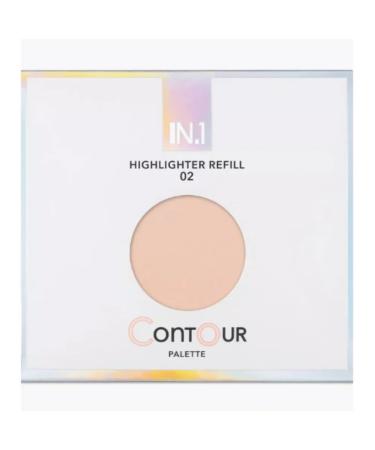 Highlighter for the 02 Contour Palette Highlighter Refill