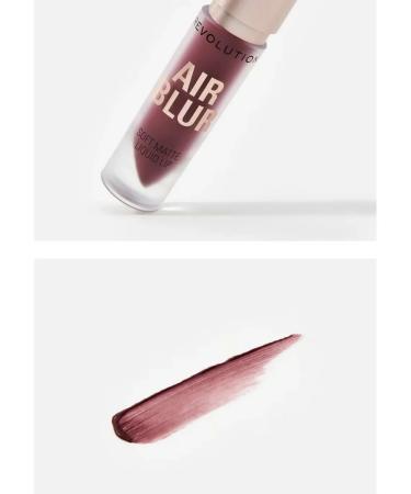 MakeUp Revolution Liquid lipstick Air Blur Matte Liquid Black Cherry - Buy Online on GoSupps.com