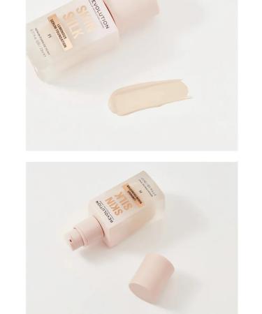 MakeUp Revolution Tonal face base Skin Silk F1 - Buy Online on GoSupps.com