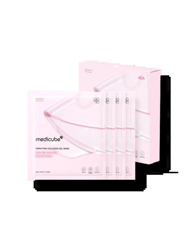 Medicube PDRN Pink Collagen Gel Mask hydrogel masks 4pcs
