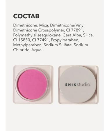 Shik Face blush cream souffle Bright pink delphinium - Buy Online on GoSupps.com