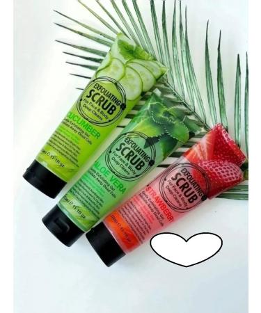 Win shop Face and body scrub with strawberry extract - Buy Online on GoSupps.com