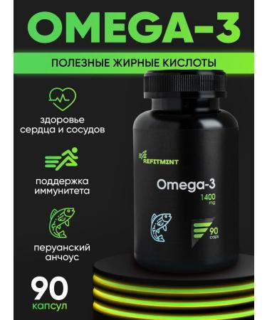 REFITMINT Omega 3 EPA 540 mg dha 360 mg 90 capsules