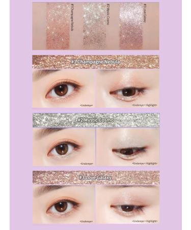 Etude House Glitter Teni Etude Shine Fix Eyes Glitter 03 Love Galax - Buy Online on GoSupps.com